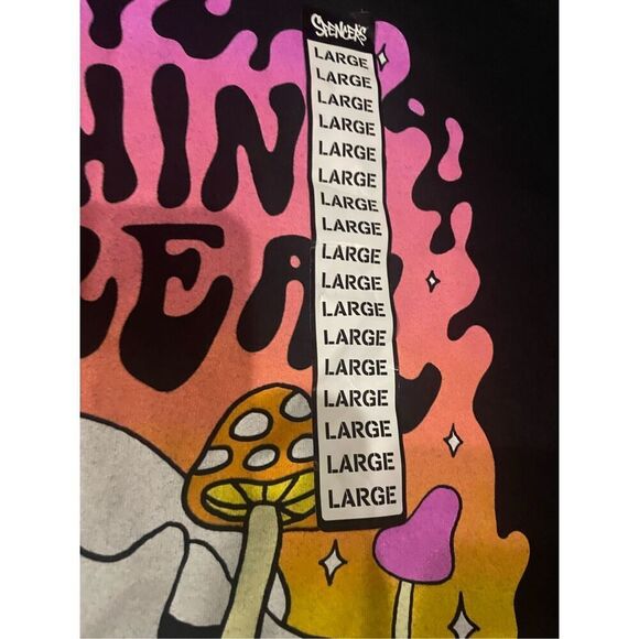 Spencer’s Nothing is Real Trippy Graphic T Shirt Large Men’s New - Picture 2 of 4